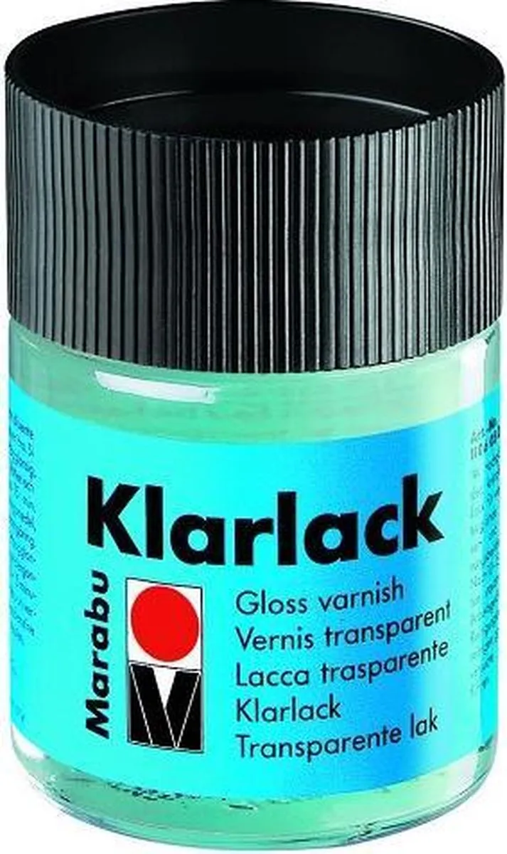 Marabu Glanzende Lak Oplosmiddel - Transparant