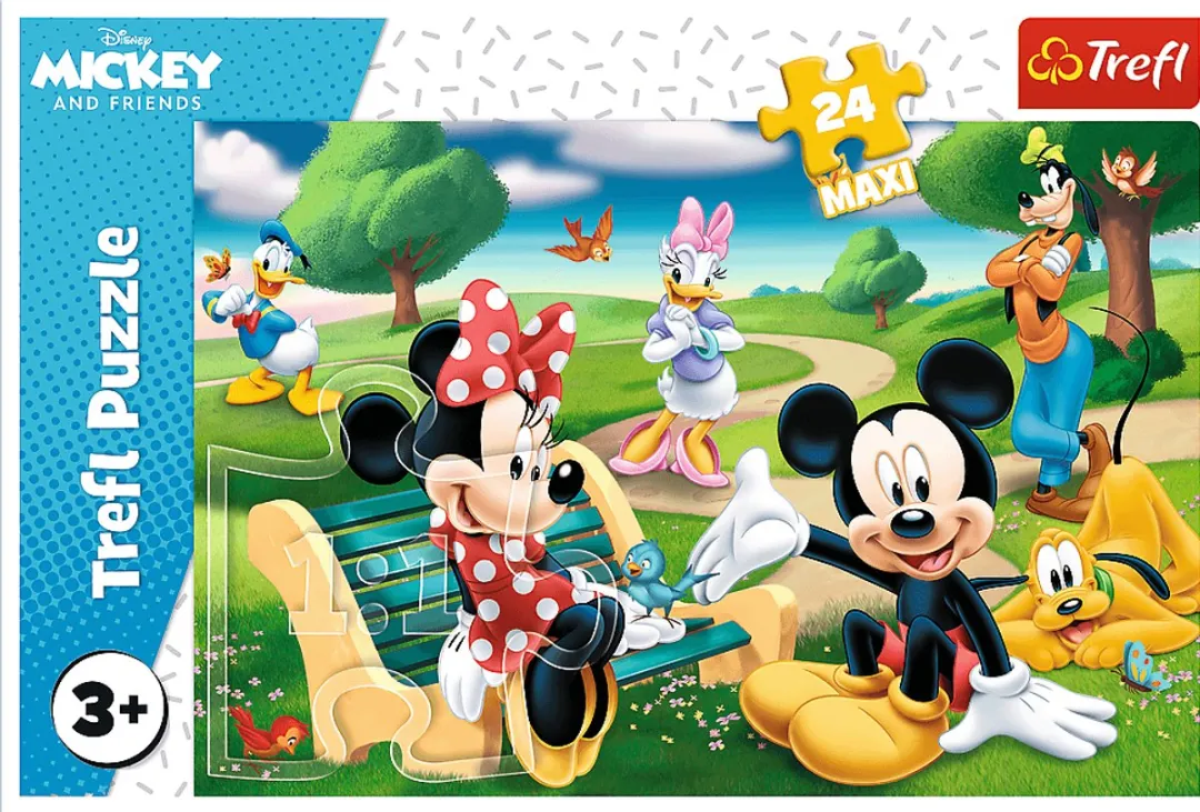 Trefl Mickey Mouse onder vrienden Puzzle 1000 Stuks - Multicolor