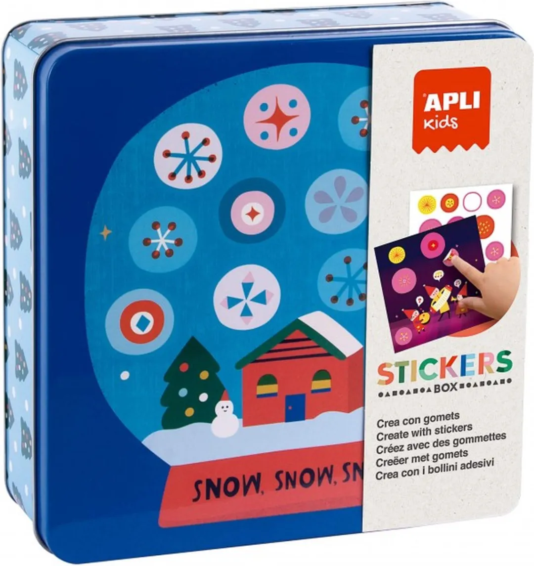 Apli Kids Stickerspel Kerst