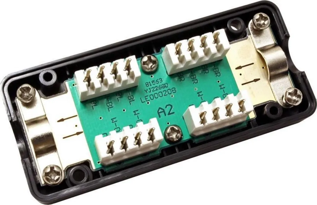 Value Junction Box Cat.6A UTP - 1 Poort - Zwart - afbeelding 2 van 6