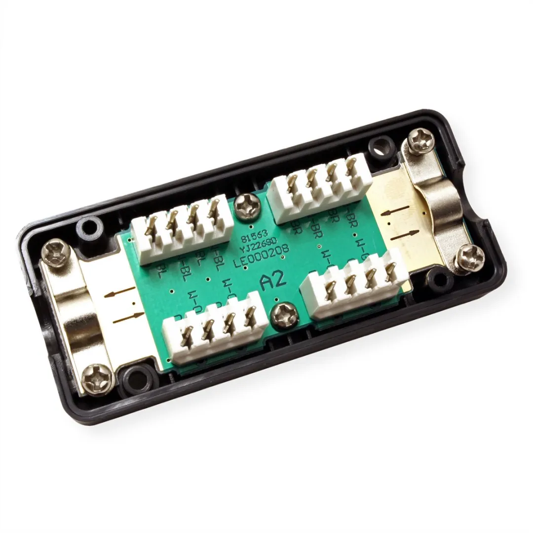Value Junction Box Cat.6A UTP - 1 Poort - Zwart - afbeelding 5 van 6