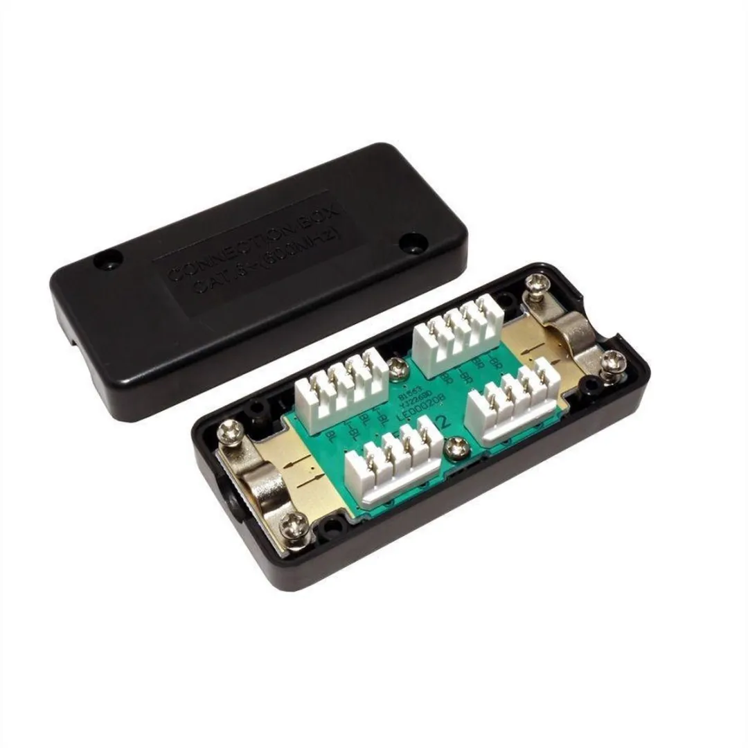 Value Junction Box Cat.6A UTP - 1 Poort - Zwart - afbeelding 3 van 6