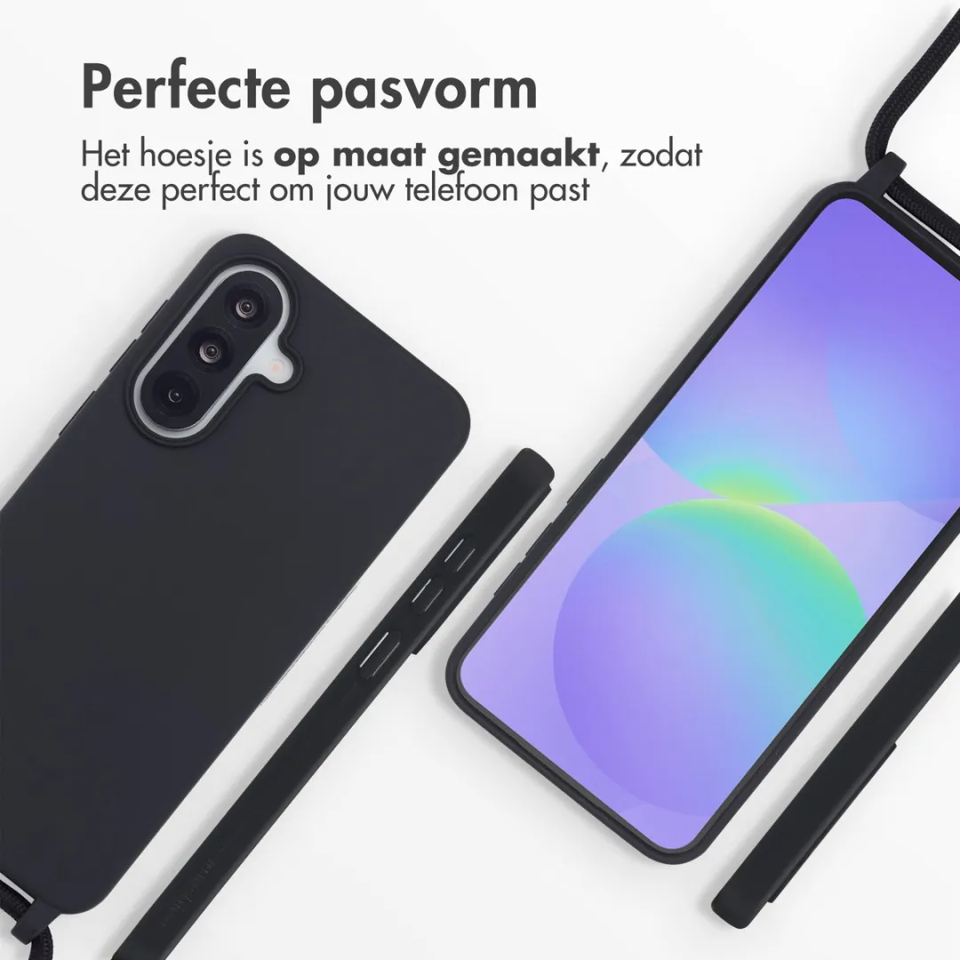 Imoshion Hoesje Samsung Galaxy A37 - Siliconen - Zwart