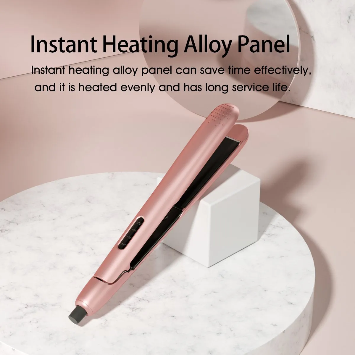 Xiaomi Enchen Enrollor Stijltang - 4 Temperaturen - Rosé Pink - afbeelding 6 van 6