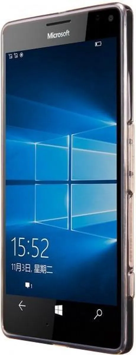 Nillkin Nature TPU Hoes Microsoft Lumia 950 XL - Lichtbruin