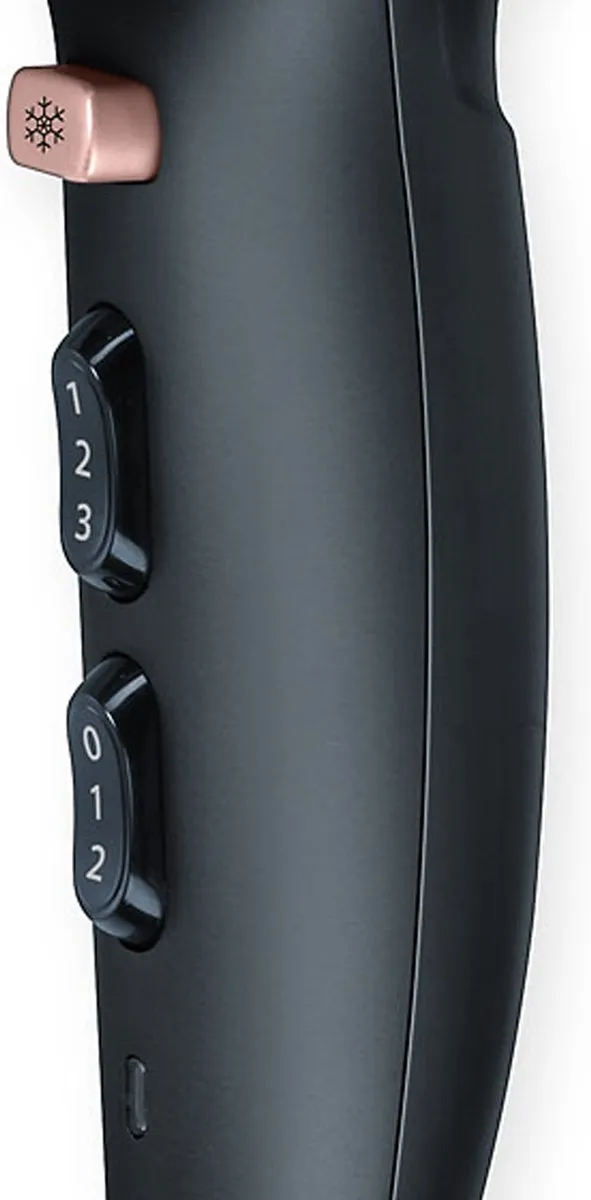 Beurer HC 60 Föhn - 1400W - 2 Blaasstanden - 3 Warmtestanden - Zwart