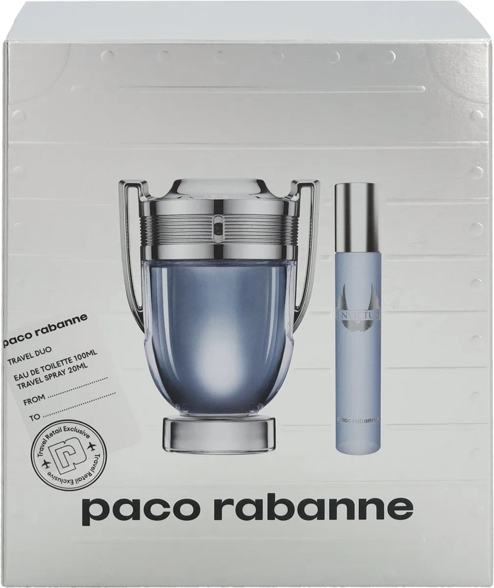 Paco Rabanne Invictus Giftset - Herenparfum 120ml