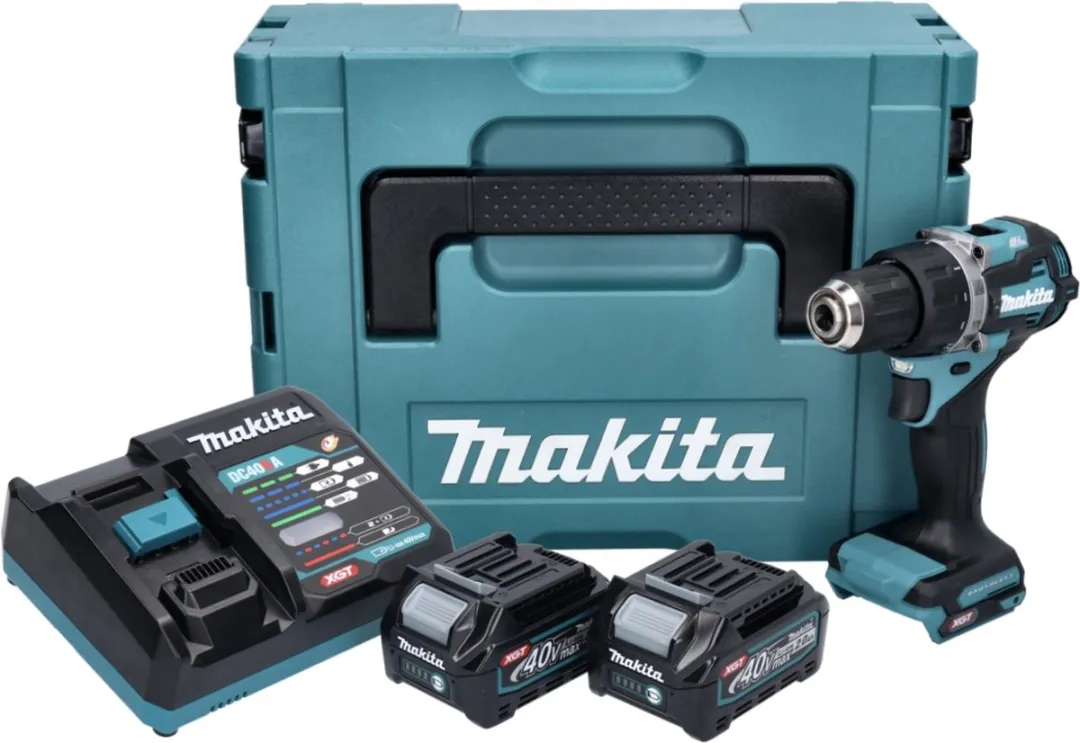 Makita DF002GA202 Accu-schroefboormachine 40V - 2 snelheden - 21 koppelstanden - 2x accu BL4020