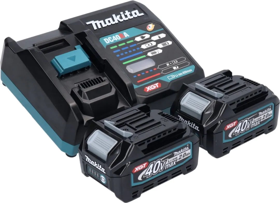 Makita DF002GA202 Accu-schroefboormachine 40V - 2 snelheden - 21 koppelstanden - 2x accu BL4020 - afbeelding 6 van 6