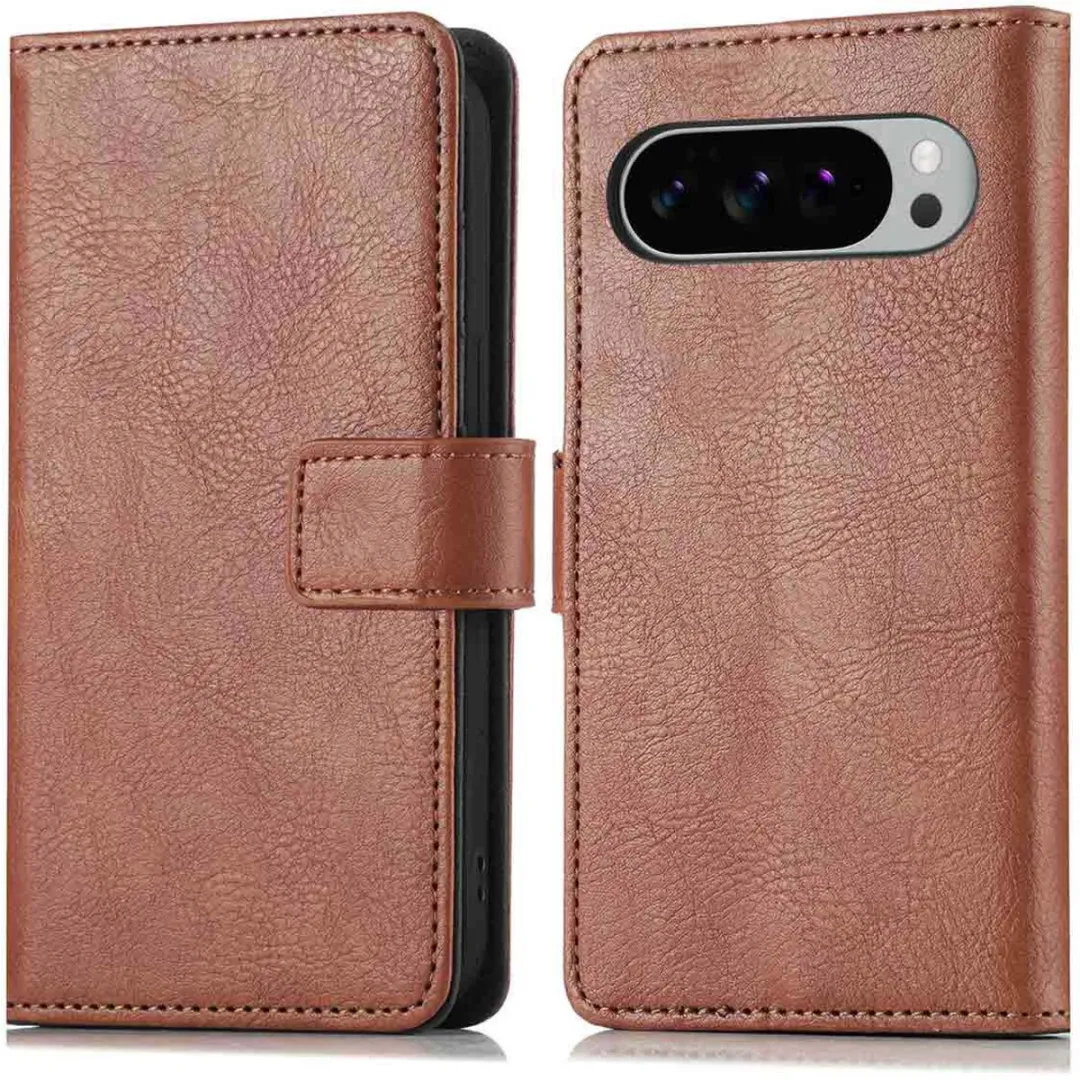 Imoshion Hoesje Google Pixel 10/10 Pro - 3 Pasjes - Bruin