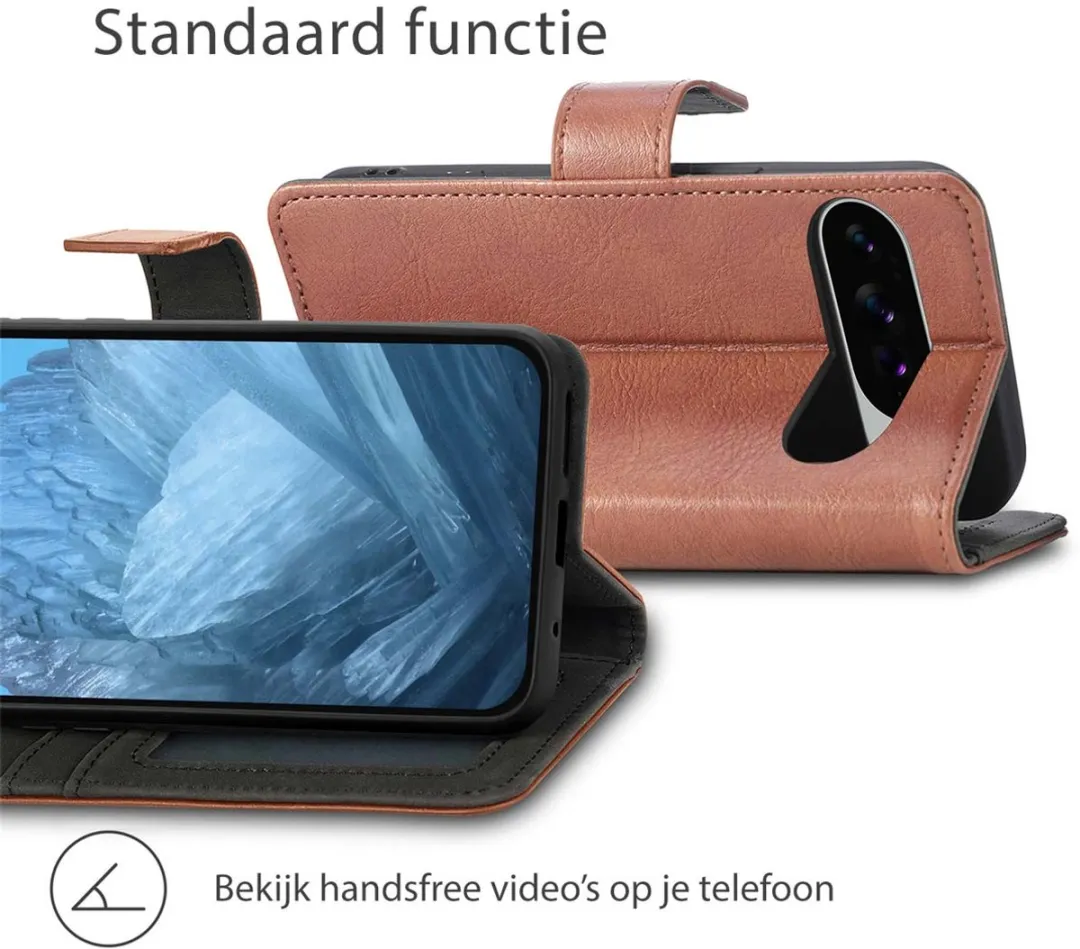 Imoshion Hoesje Google Pixel 10/10 Pro - 3 Pasjes - Bruin