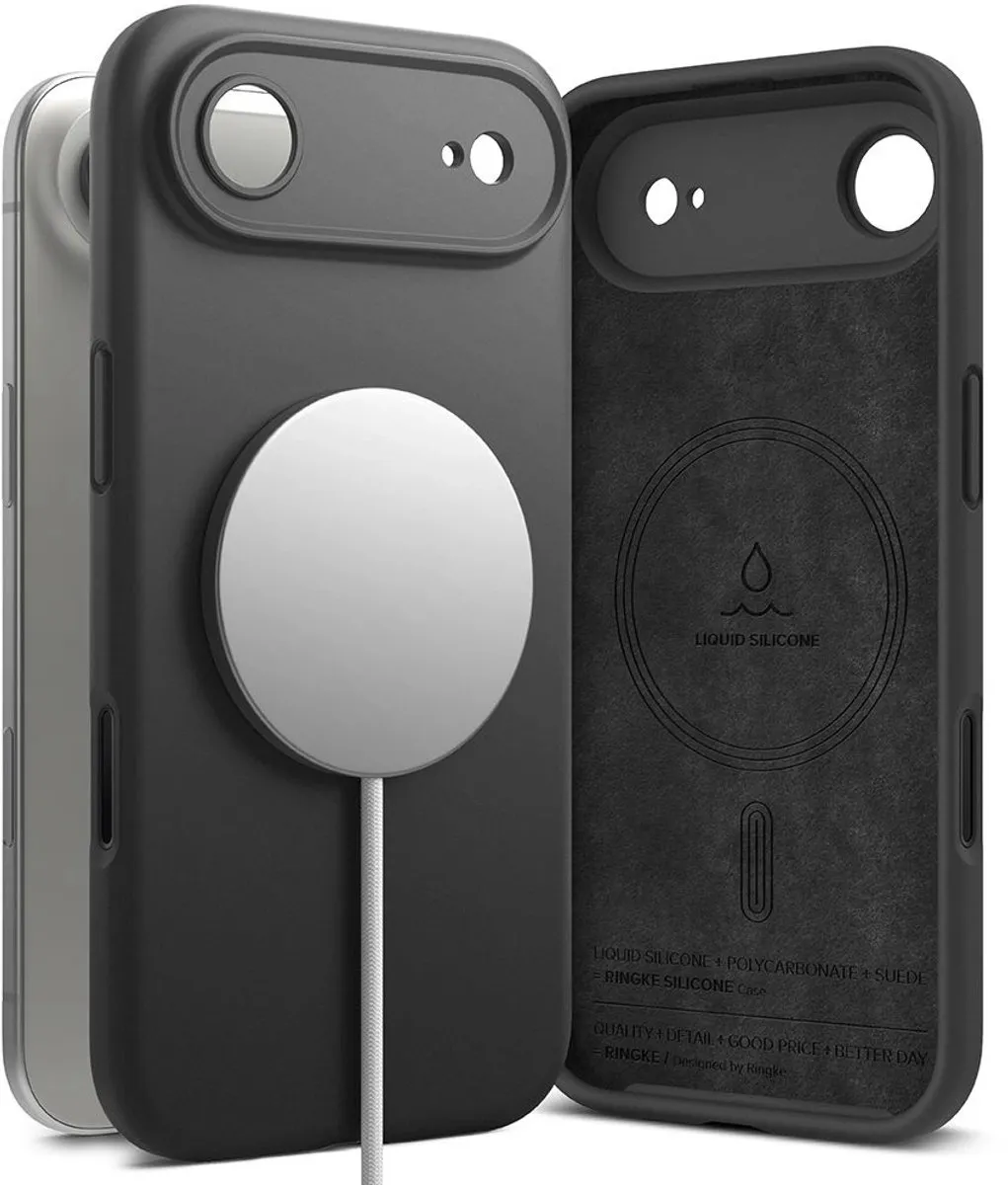 Ringke Magnetische Siliconen Hoesje iPhone 17 Air