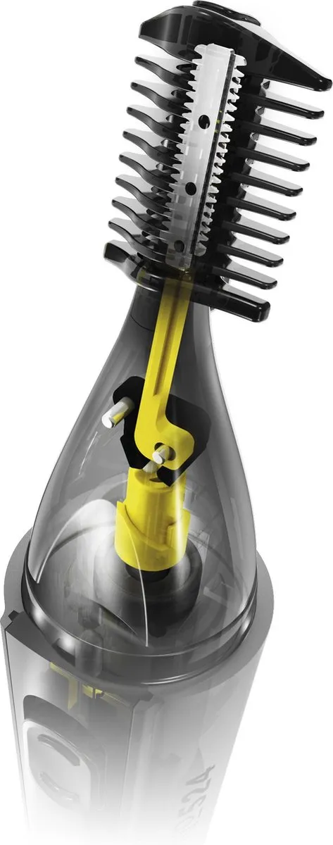Carrera N0 524 Neushaartrimmer - Grijs/Zilver/Zwart