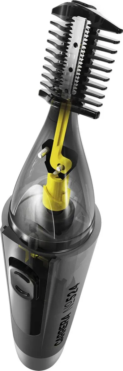 Carrera N0 524 Neushaartrimmer - Grijs/Zilver/Zwart