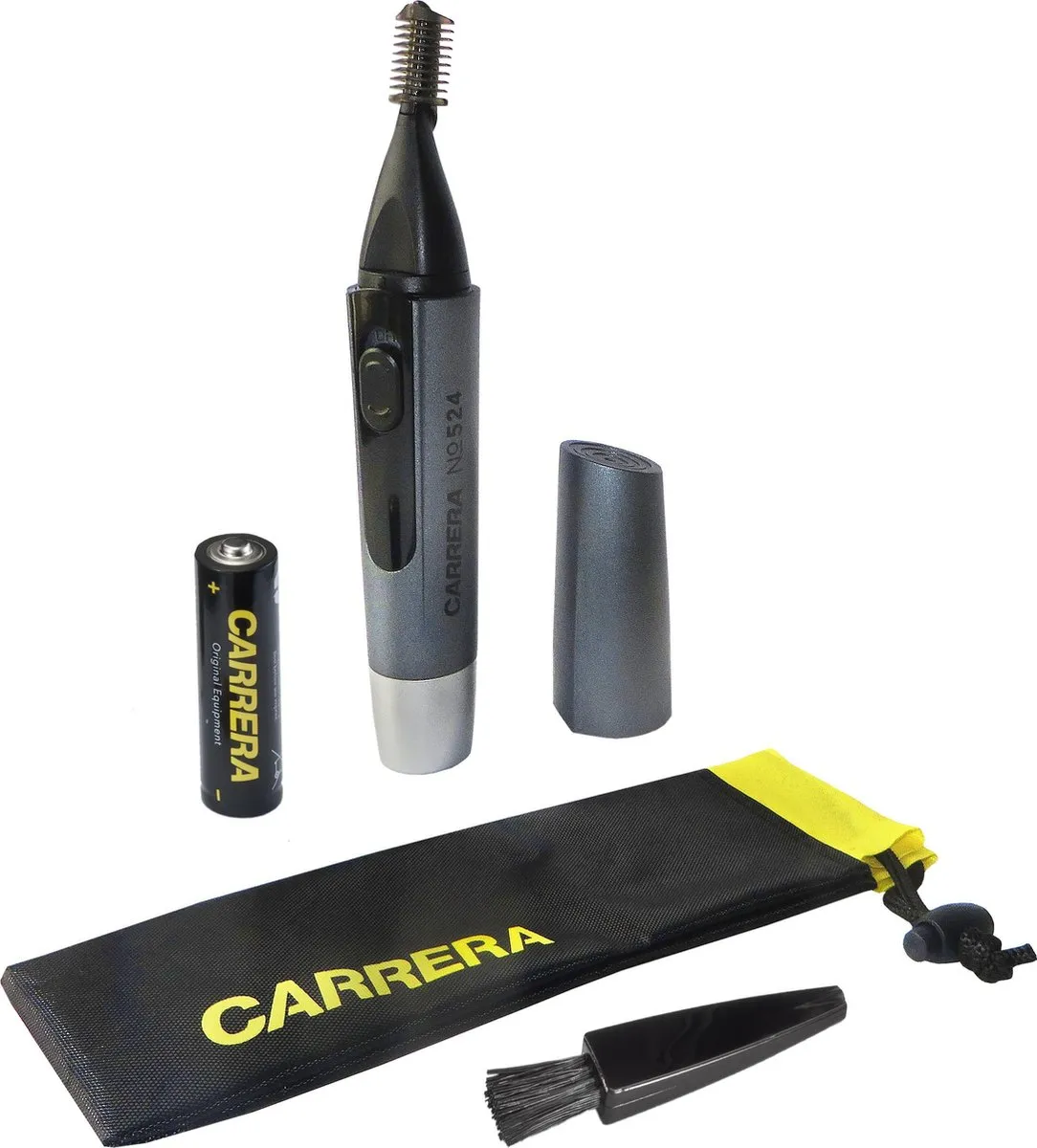 Carrera N0 524 Neushaartrimmer - Grijs/Zilver/Zwart - afbeelding 6 van 6