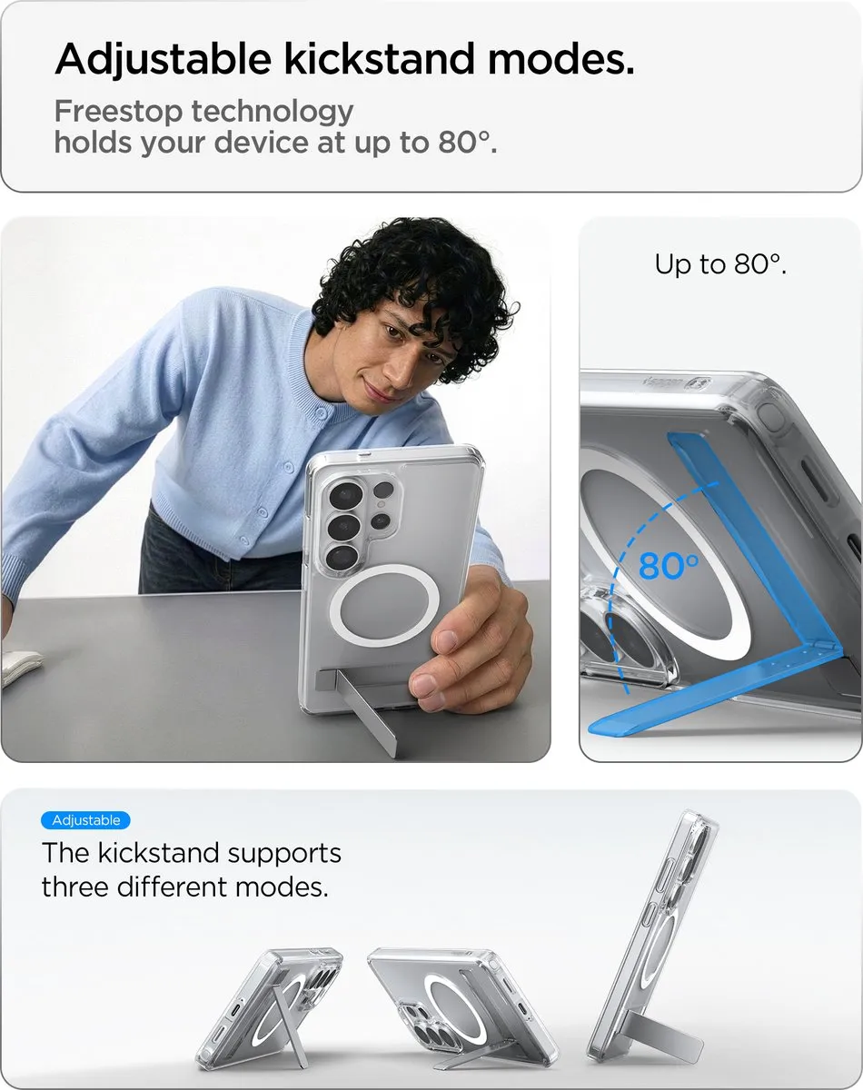 Spigen Ultra Hybrid S 8800337241532 Hoesje - Transparant/Wit