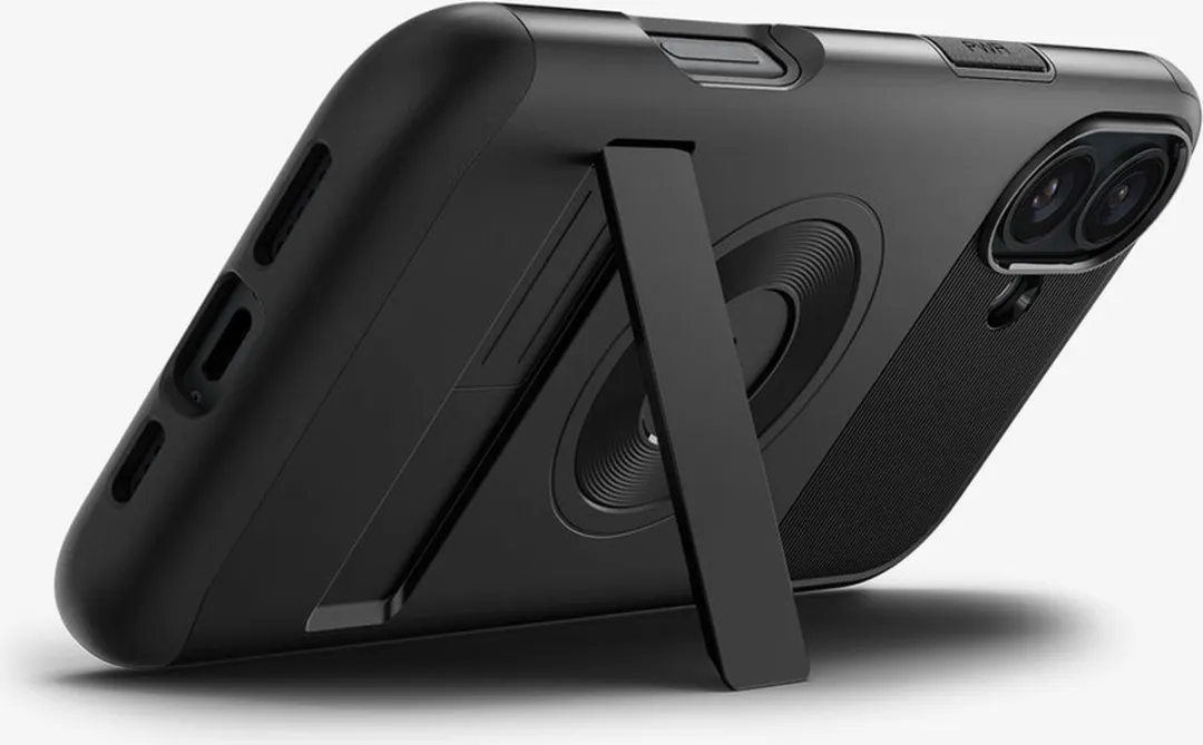 Spigen Slim Armor MagFit ACS08098 Hoesje - iPhone 16 Plus - Zwart