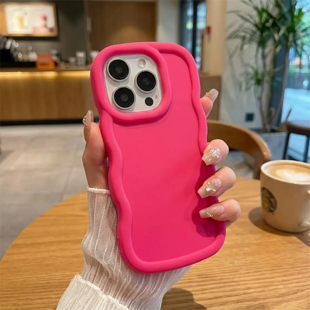 NUVEX iPhone 16 Pro Siliconen Hoesjes - 6 Stuks - Mintgroen/Zwart/Roz