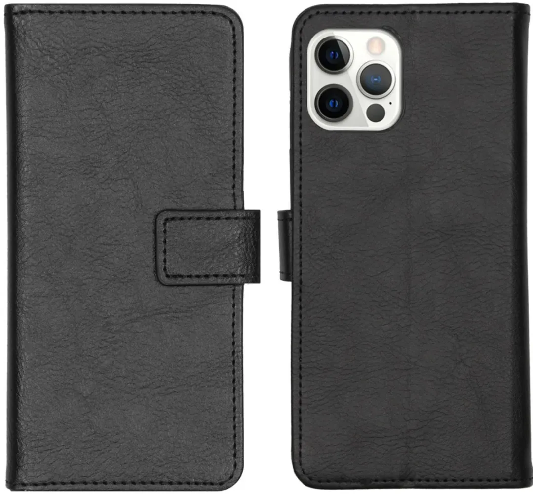Imoshion Hoesje iPhone 12/12 Pro - 3 Pasjes - Zwart