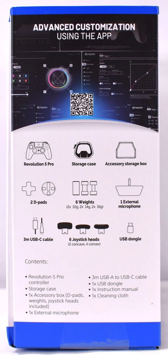 Nacon Revolution 5 Pro Controller PS5 - Zwart PS5RP5FRNL
