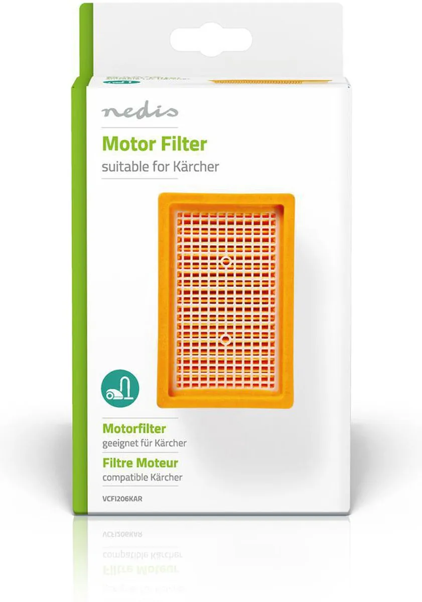 Nedis Motorfilter VCFI206KAR - Oranje - o.a. Kärcher