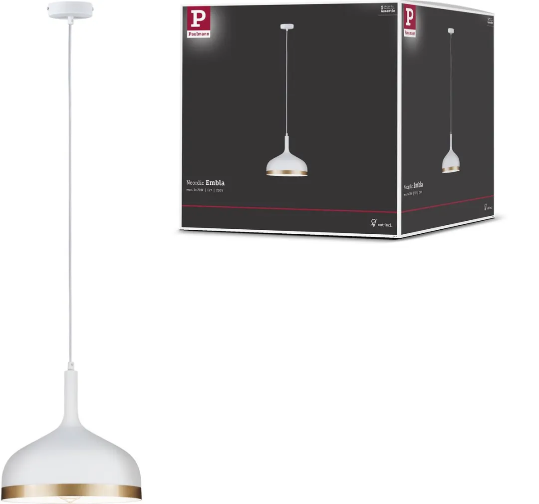 Paulmann Embla Hanglamp E27 20W