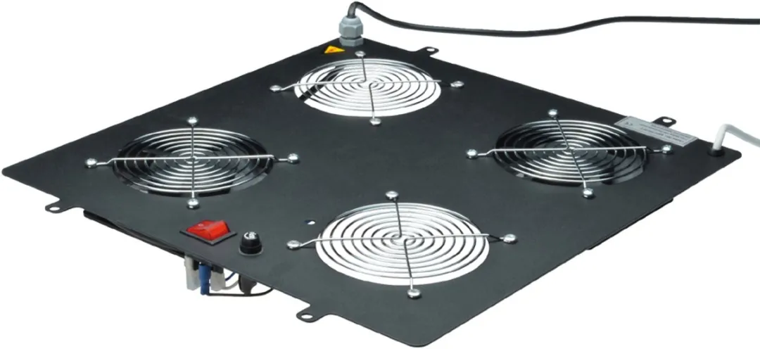 Digitus DN-19 FAN-4-B-N Ventilator 19 inch - 4x - Zwart