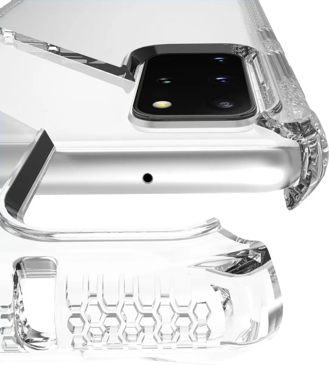 Itskins Spectrum Cover Samsung Galaxy S20 Plus - Transparant - SG11-SPECM-TRSP - afbeelding 6 van 6