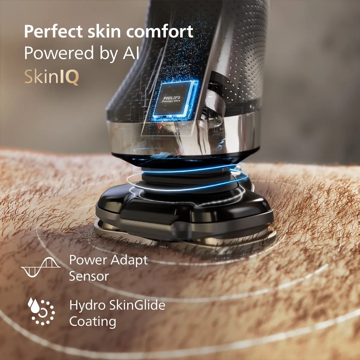 Philips i9000 Scheerapparaat X9003/30 - Blauw