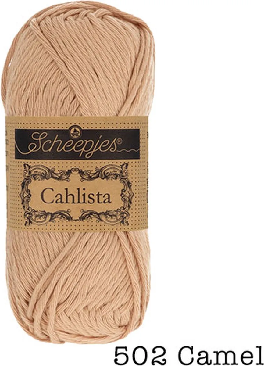 Scheepjes Cahlista Camel - 1 Stuk