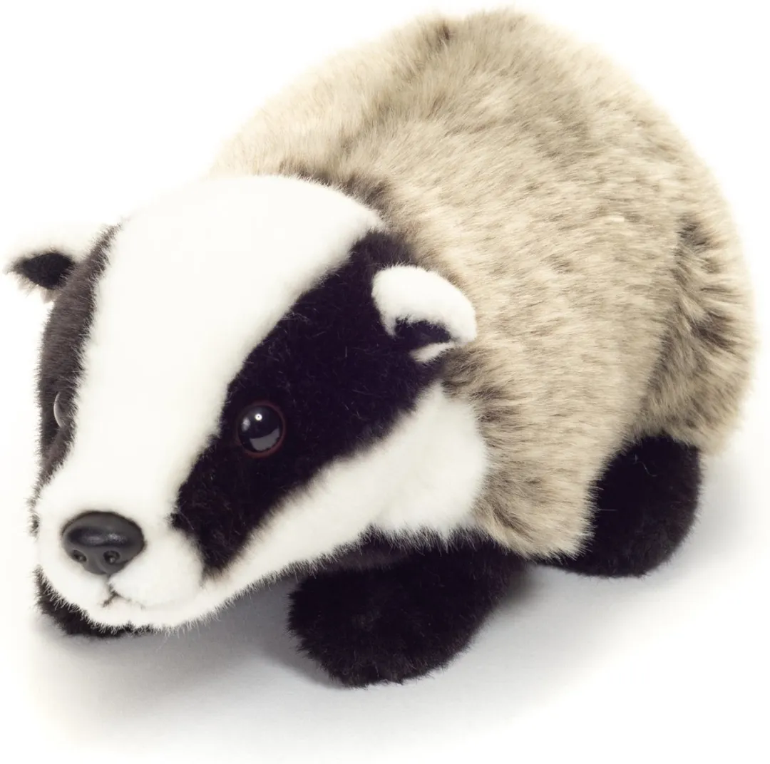 Teddy Hermann Knuffel Das Pluche Bosdier 30cm - Grijs