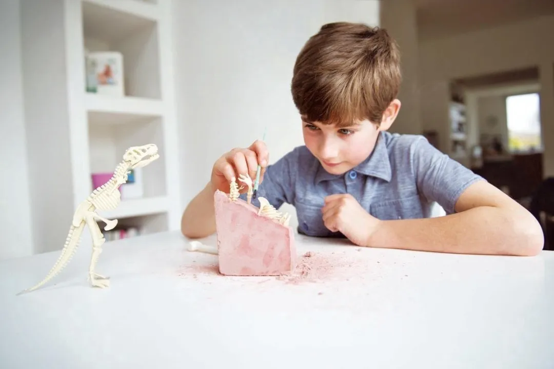 4M Kidzlabs Dinosaurus Graafset Tyrannosaurus Rex - Zwart - afbeelding 5 van 6
