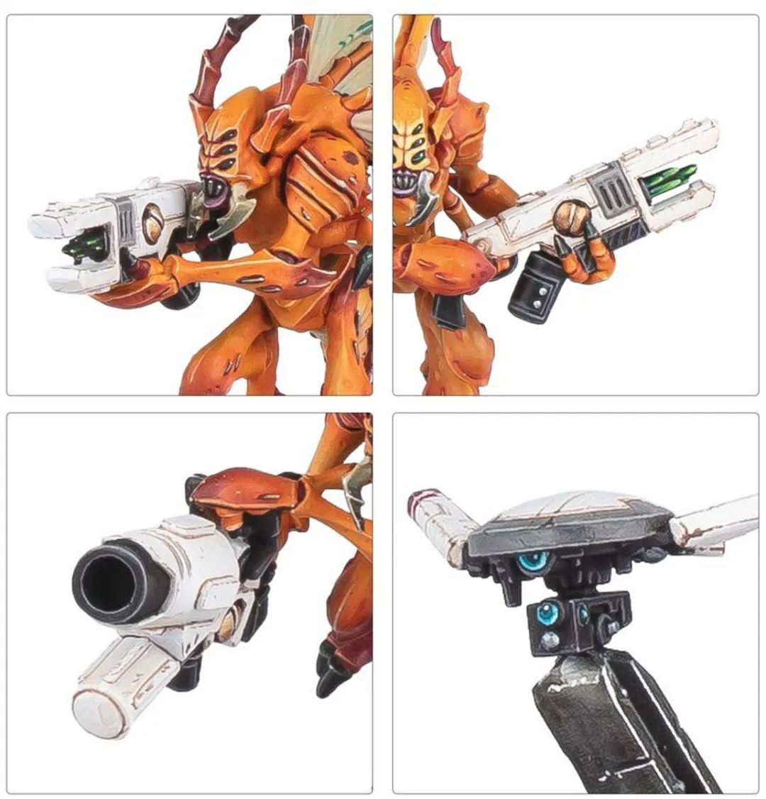 Games Workshop Warhammer 40K Kill Team T'au Vespid Stingwings 103-51