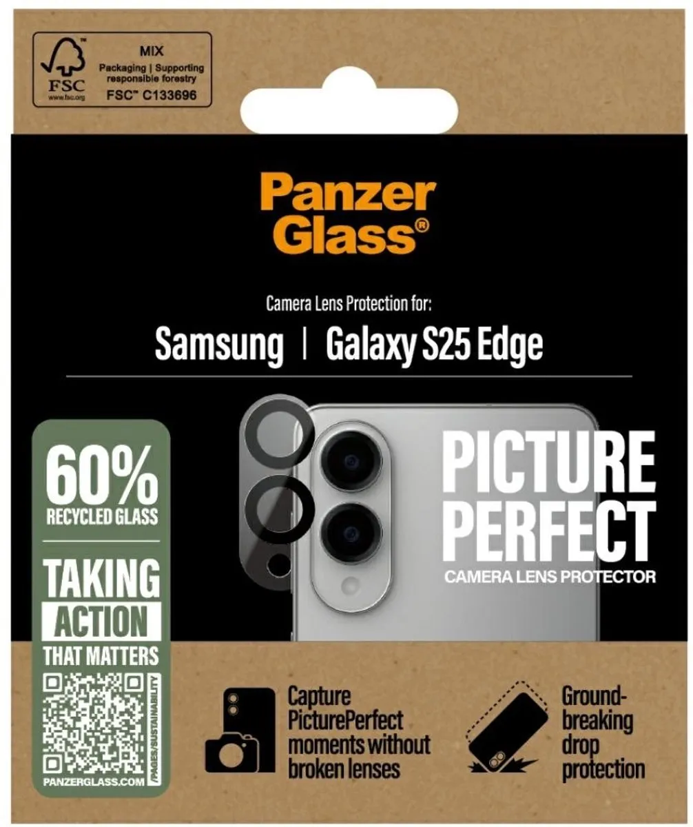 PanzerGlass PG69245 Screenprotector Samsung Galaxy S25 Edge - Camera