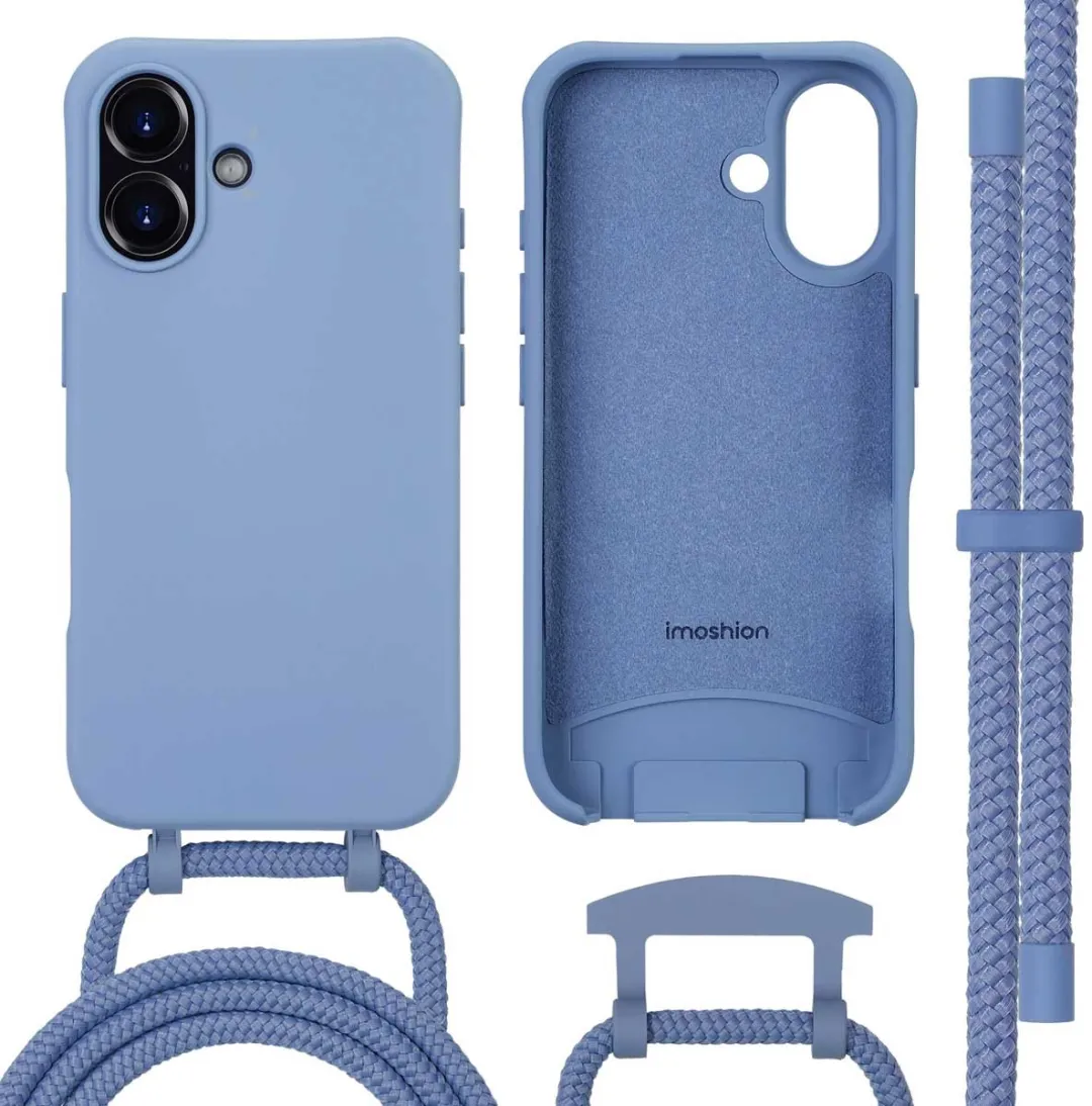 Imoshion Hoesje iPhone 16 Ash Blue