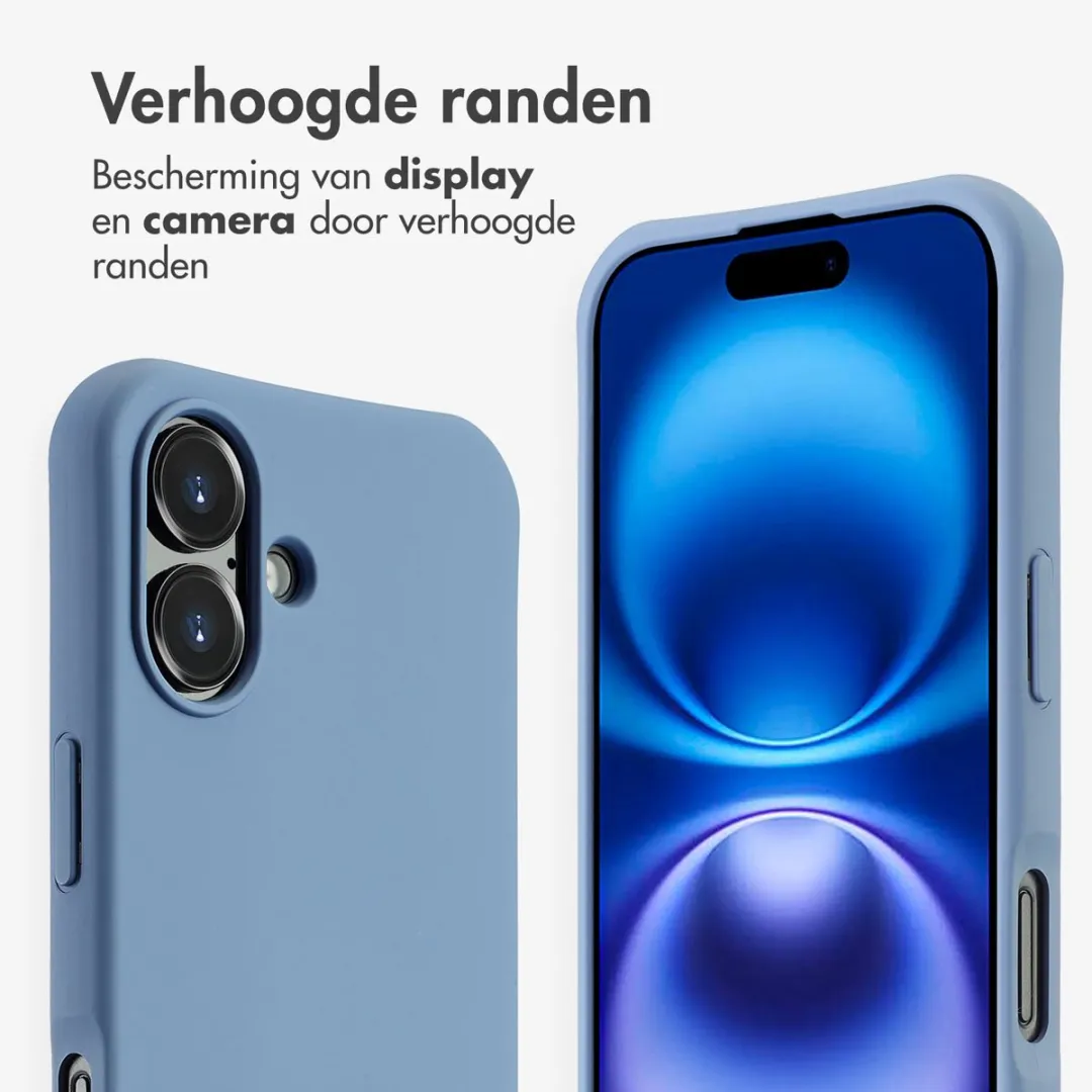 Imoshion Hoesje iPhone 16 Ash Blue - MagSafe