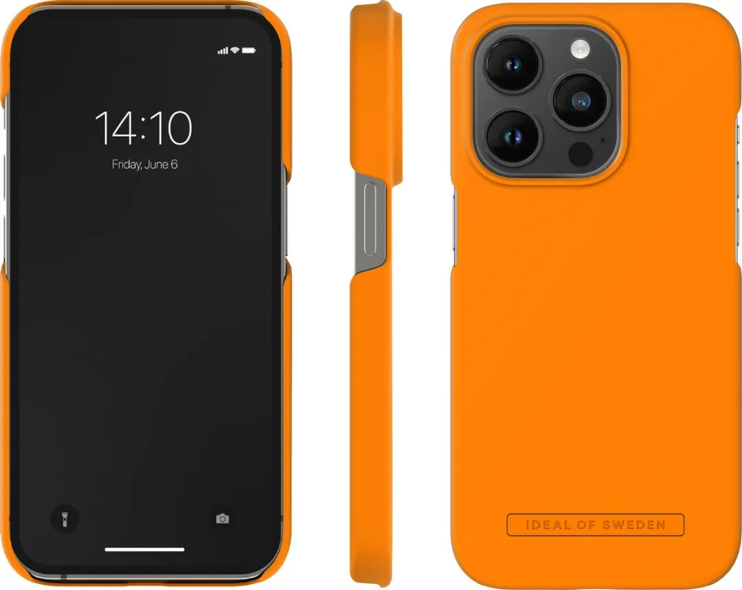 iDeal of Sweden Fashion Case Seamless iPhone 14 Pro - Apricot Crush