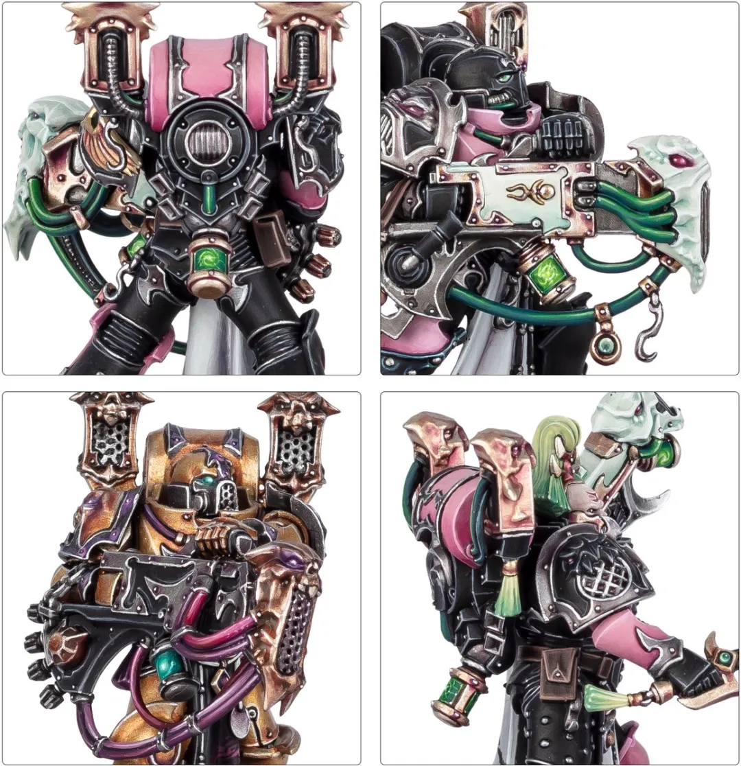 Games Workshop Warhammer 40K Emperor's Children Noise Marines 37-10