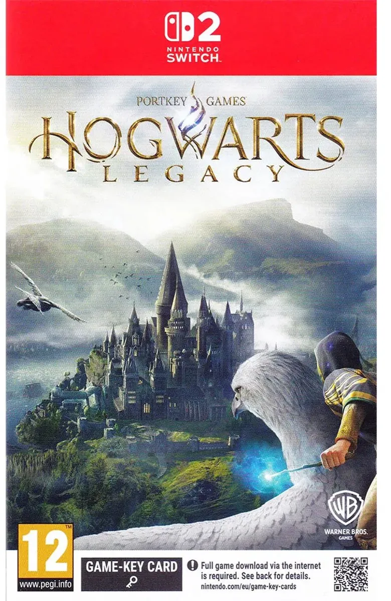 Warner Bros. Hogwarts Legacy Game-Key Card Switch 2
