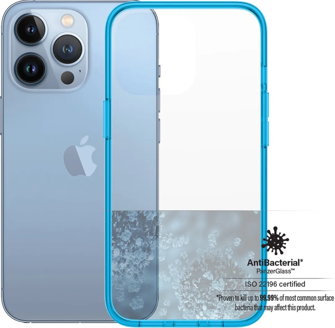PanzerGlass ClearCaseColor iPhone 13 Pro - Blauw - PZ-0336