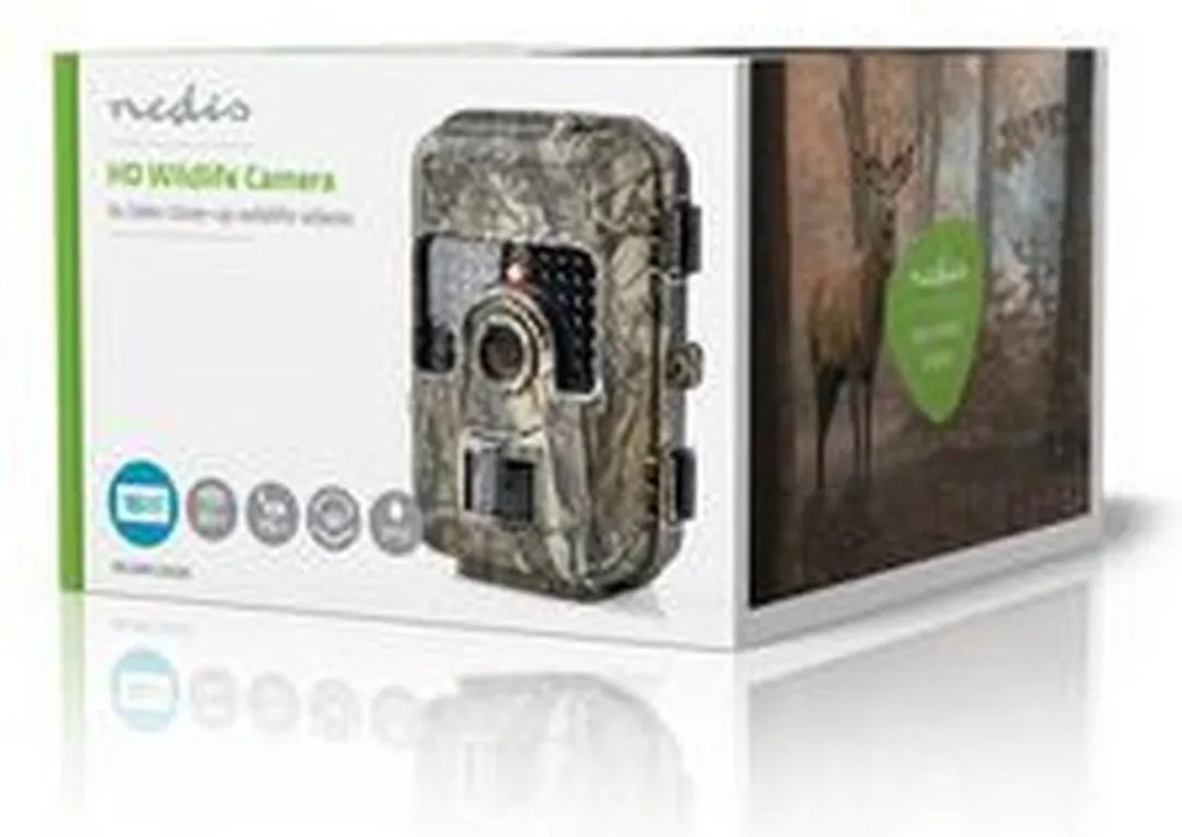 Nedis Wildcamera WCAM130GN - 16MP - Nachtzicht - 20m Bereik