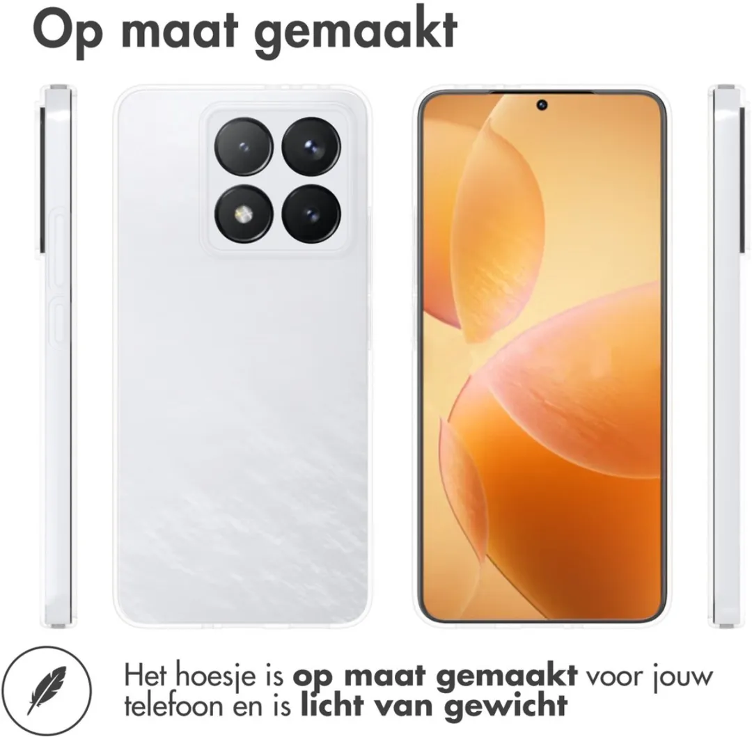 Accezz Hoesje Xiaomi 14T - Transparant