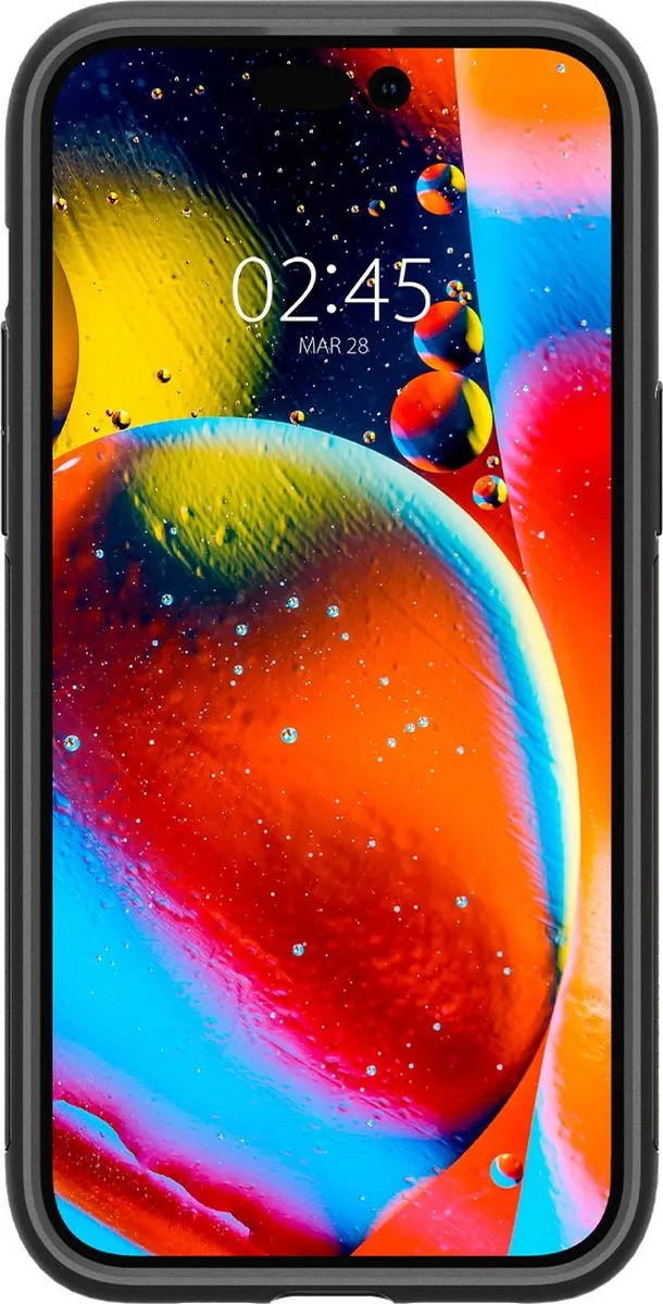 Spigen Slim Armor ACS04646 Backcover iPhone 14 Pro Max - Gunmetal