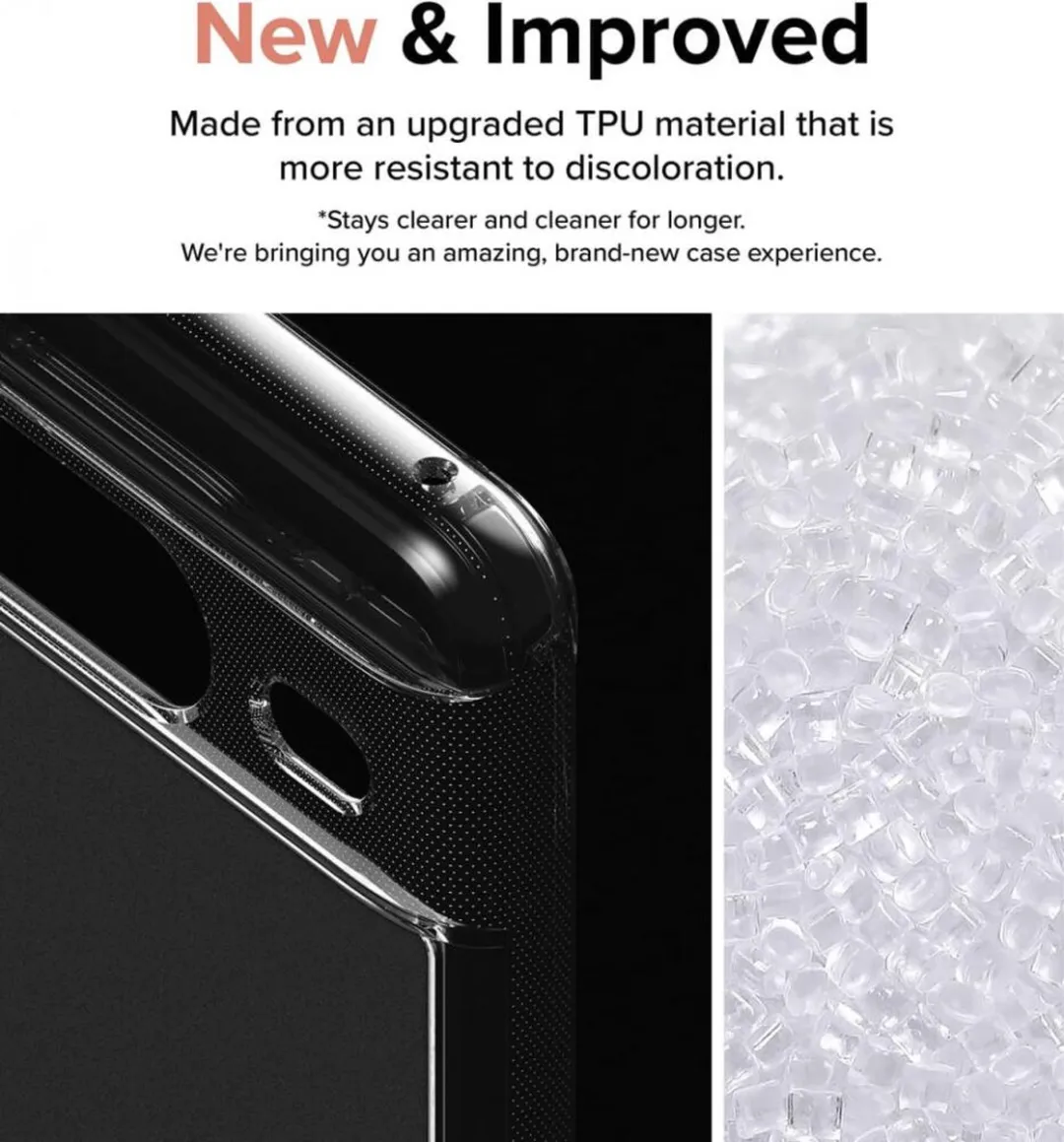 Ringke Fusion Google Pixel 8 Hoesje - Matte Transparant