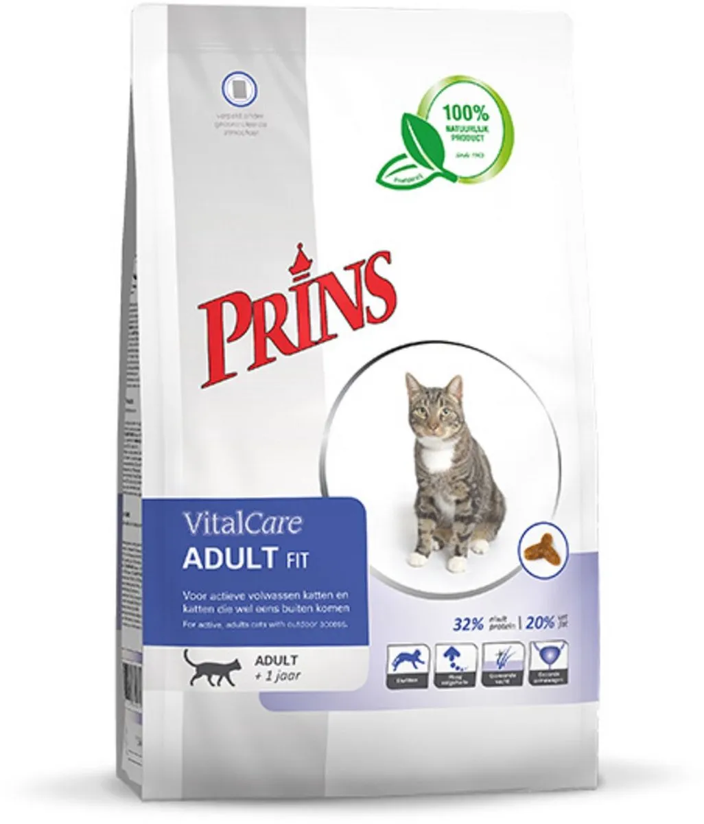 Prins VitalCare Adult Fit Kattenvoer 10kg