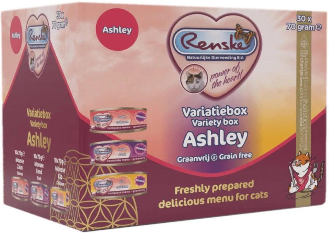 Renske Vers Kat Variatiebox Ashley 30x70g