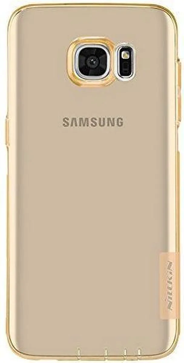 Nillkin Nature TPU Hoes Samsung Galaxy S7 Edge - Lichtbruin - afbeelding 6 van 6