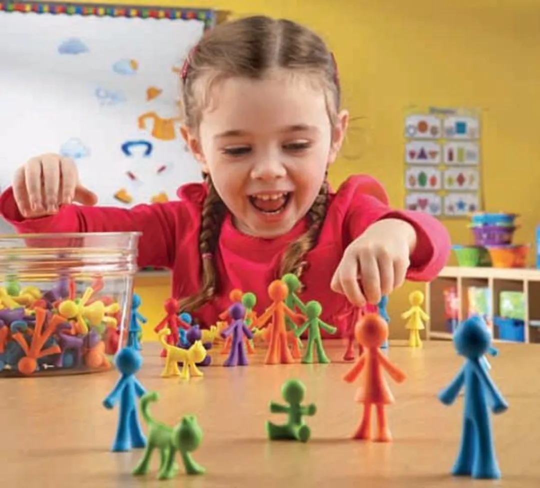 Learning Resources Kleurrijke Mensenfamilie Opdrachtkaarten LSP3377-UK - Meerkleurig
