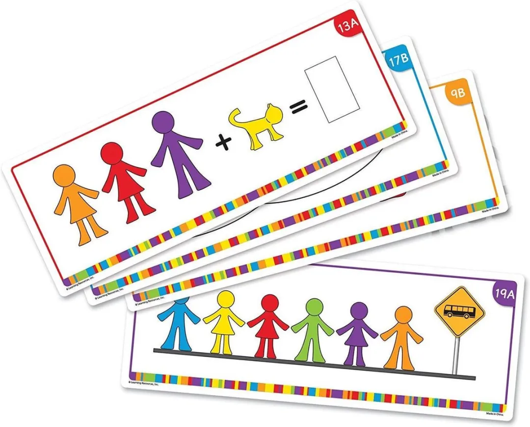 Learning Resources Kleurrijke Mensenfamilie Opdrachtkaarten LSP3377-UK - Meerkleurig - afbeelding 6 van 6