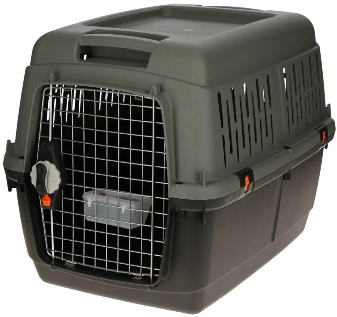 Kerbl Transportbox Eco 81x60x61cm - Grijs/groen